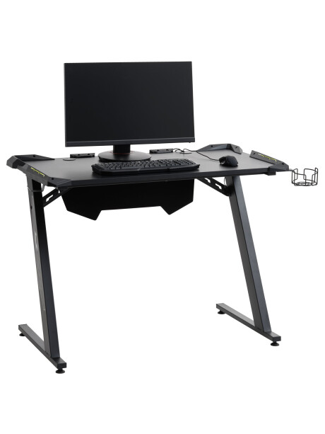 Escritorio gaming LINDHOLM con LED negro Escritorio gaming LINDHOLM con LED negro