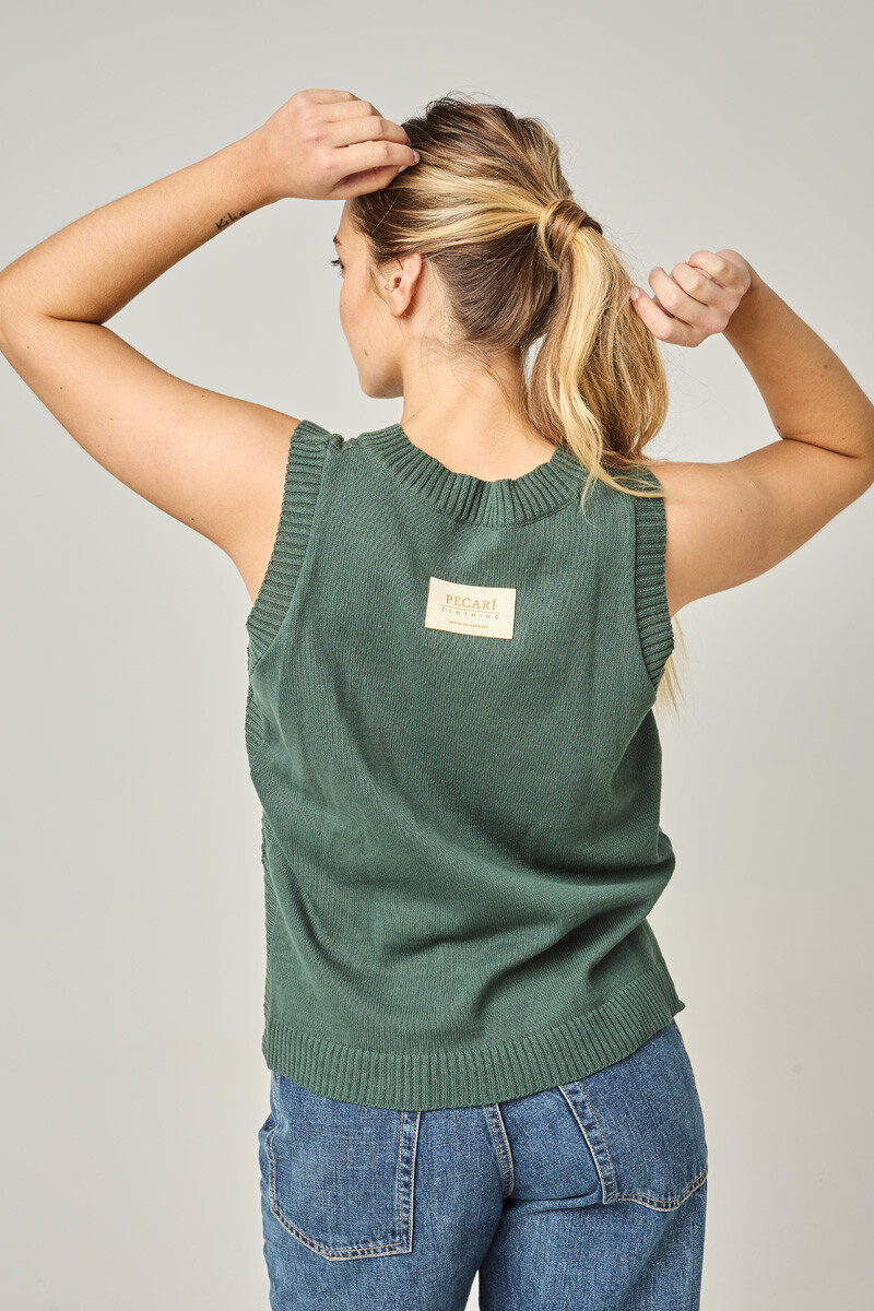 Chaleco cleo Verde