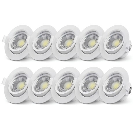 Set x 10 Spots para Techo Ixec lámparas Dicroicas Led Set x 10 Spots para Techo Ixec lámparas Dicroicas Led