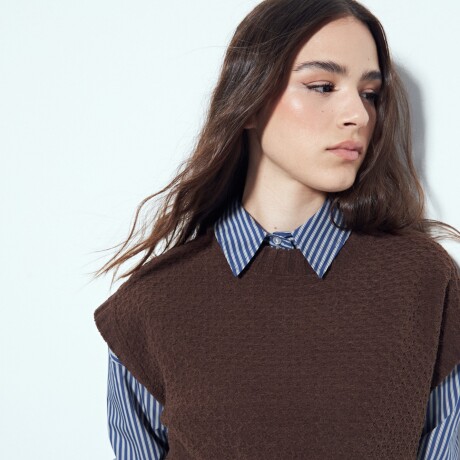 CHALECO ALCALA Chocolate