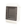 TABLERO EMB. PLASTICO DIN 5TM TRANSPARENTE TABLERO EMB. PLASTICO DIN 5TM TRANSPARENTE