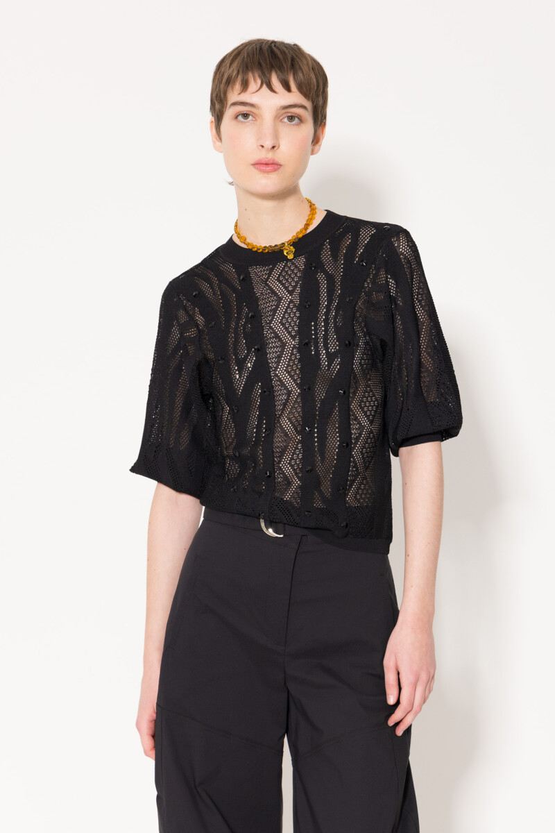 TOP EMILIE Negro