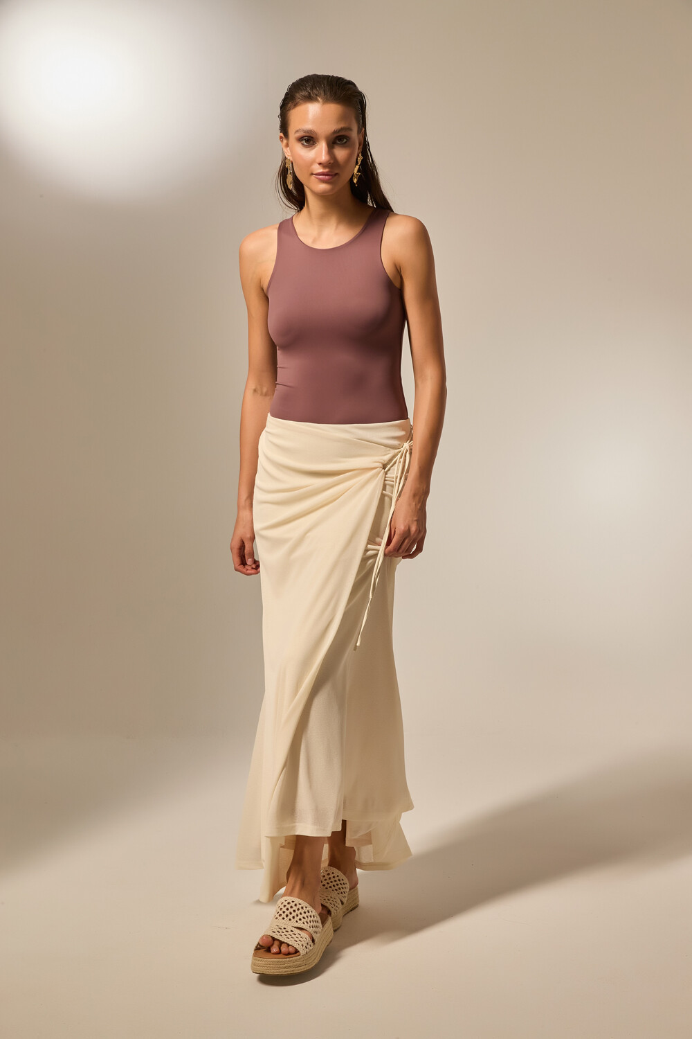 Falda Luralia Crudo / Natural