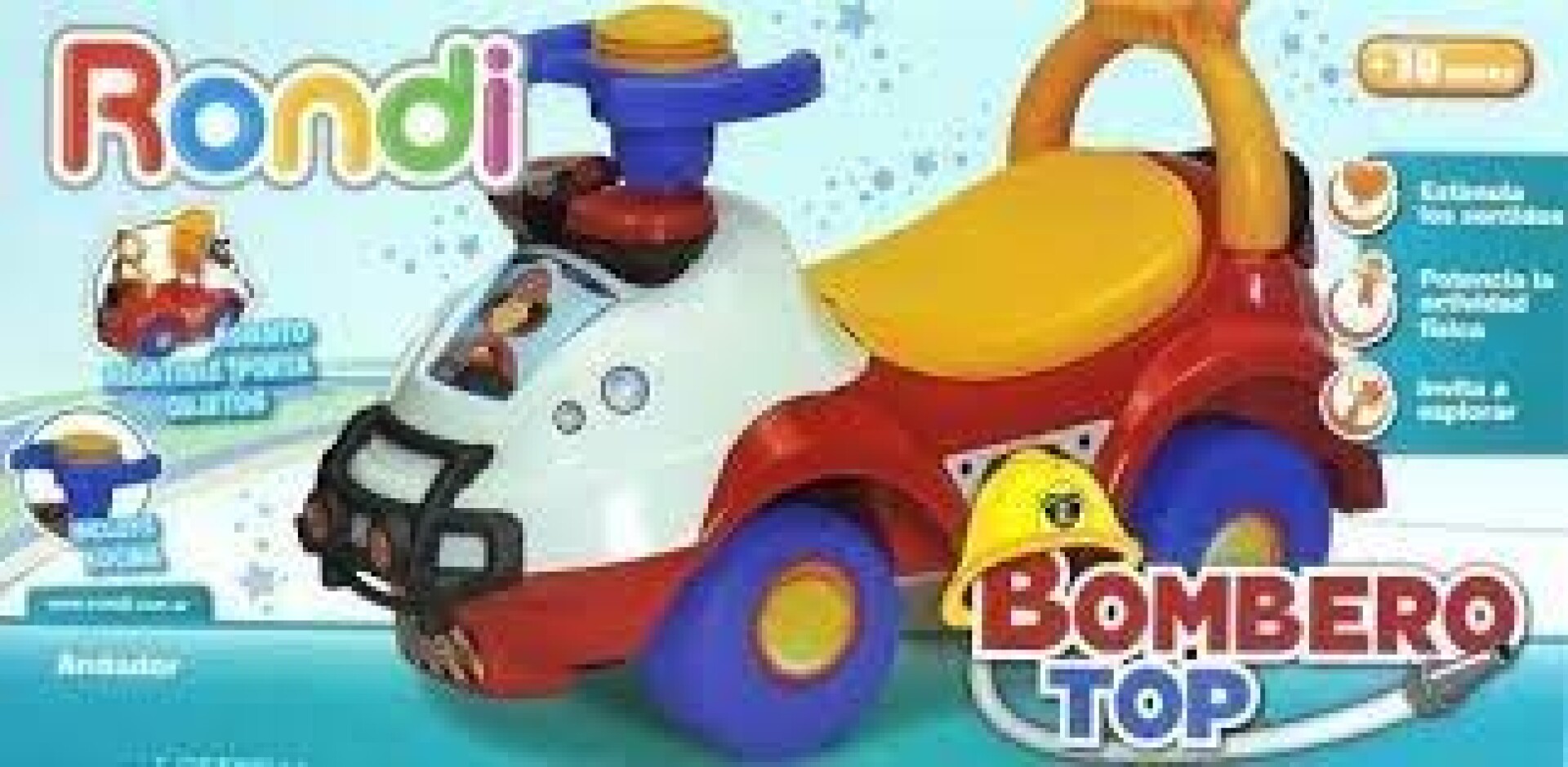 Auto Buggy Bombero Rondi 