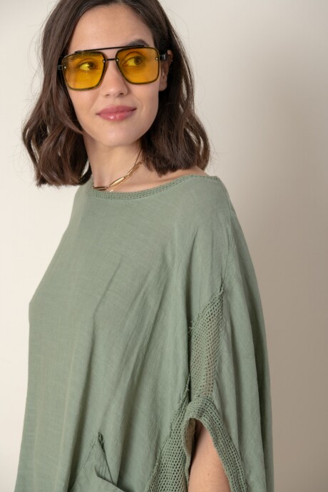 BLUSA CASIOPEA Verde seco
