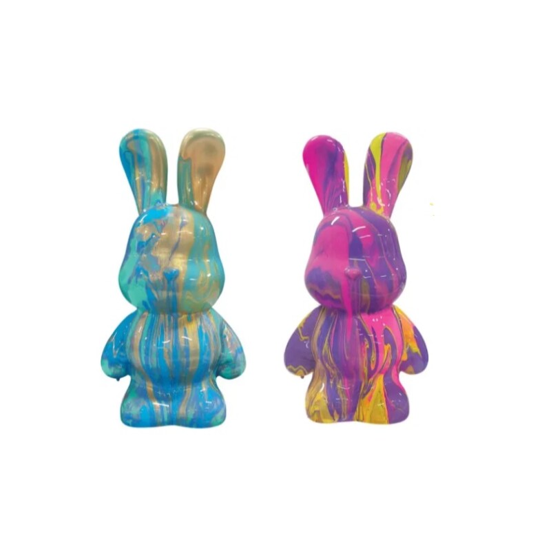 Pour Palz Conejo para Pintar 22 cm Colores Surtidos POUR PALZ CONEJO 22 CM COLORES SURTIDOS