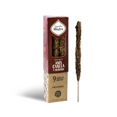 Incienso Linea Hierbas Anís y Canela Sagrada Madre Linea Hierbas Anis Y Canela
