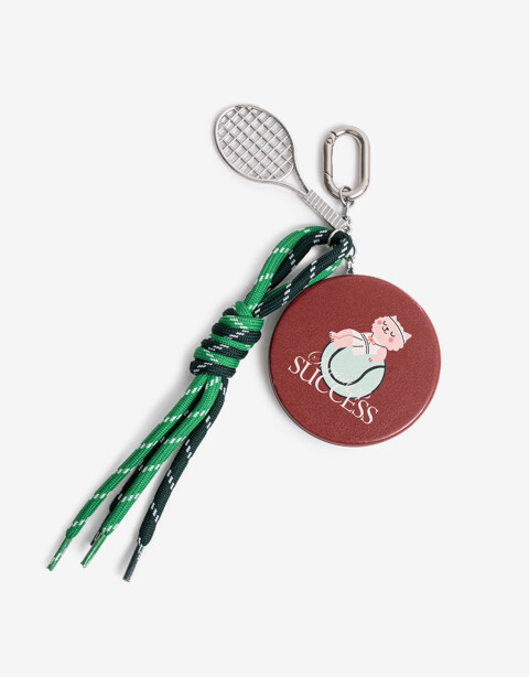 Espejos de cartera Espejo Plegable Y Charm - Rojo Burdeaux