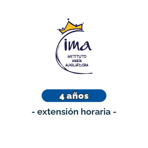 Lista de materiales - Inicial Nivel 4 - Extensión horaria IMA Única