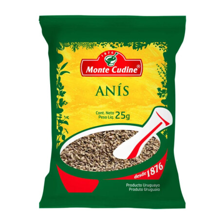 ANIS EN GRANO MONTE CUDINE 25G ANIS EN GRANO MONTE CUDINE 25G