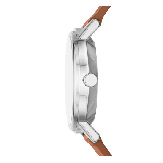 RELOJ SKAGEN FASHION ACERO CUERO MARRON 0