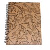 AGENDA ABEZETA 256 CLASSIC RECICLADA TAPA HOJAS