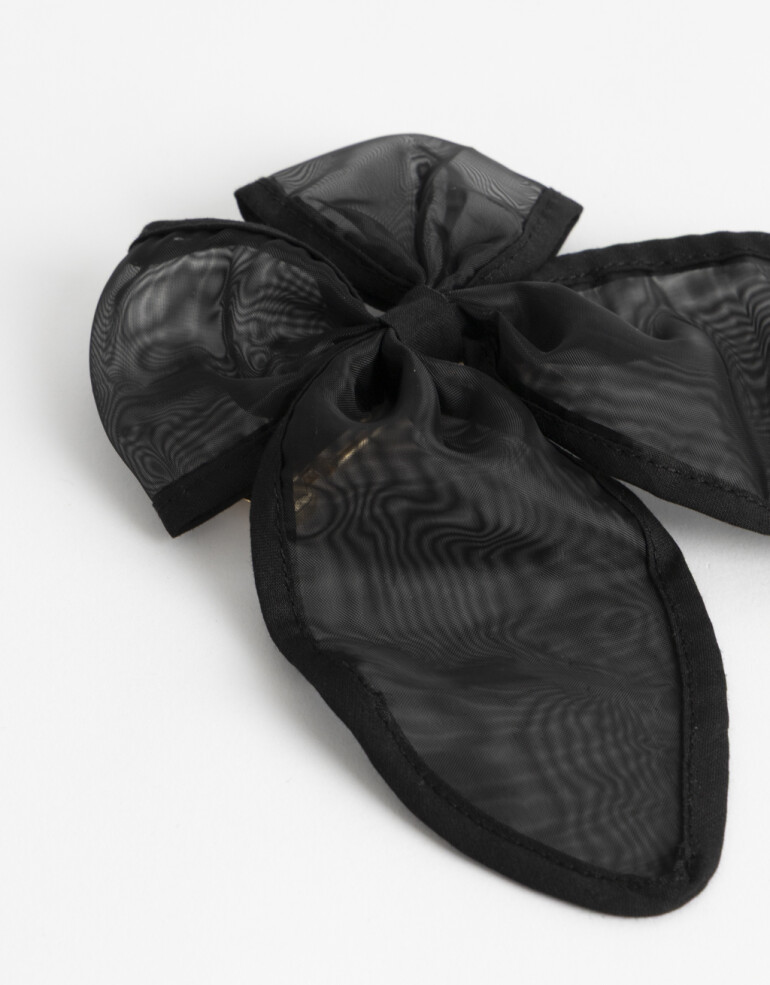 Hebillas Francesas Moño Hebilla Francesa Moño Bride To Be - Negro