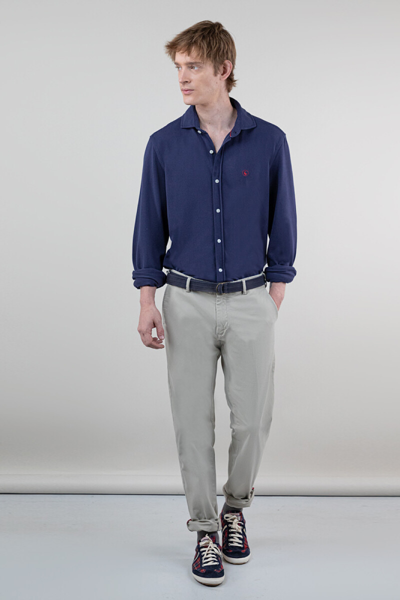 Camisa Punto Piqué El Ganso Marino