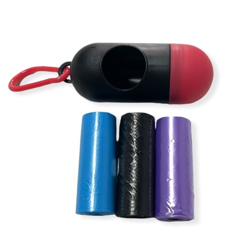 Bolsa x 3 + porta rollo CG-41 Bolsa X 3 + Porta Rollo Cg-41