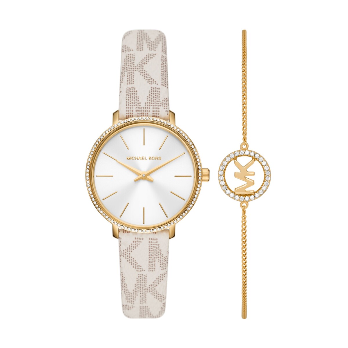 Reloj Michael Kors Fashion Acero Blanco 