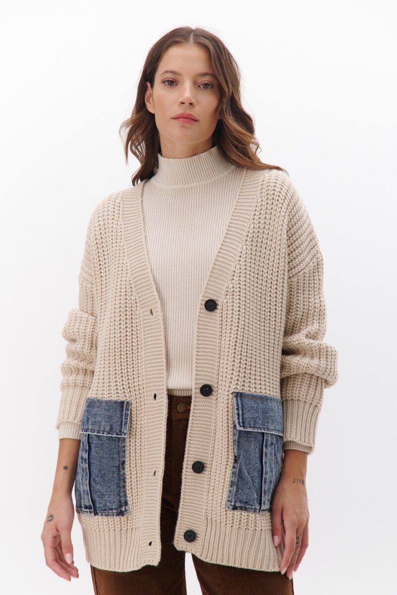 SACON POCKET JEAN - NATURAL 