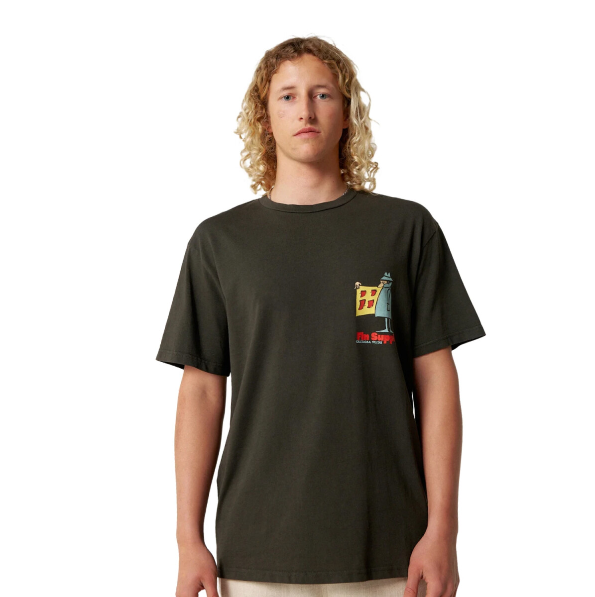 Remera Critical Slide Phantom - Negro 