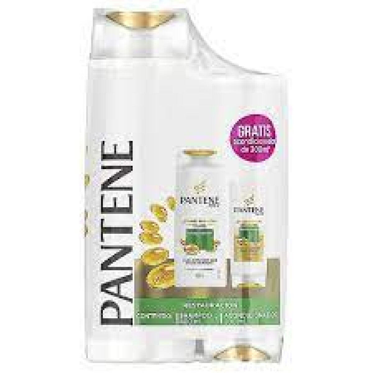 Pack Pantene Restauracion Shampoo 400ml + Acondicionador 200ml 