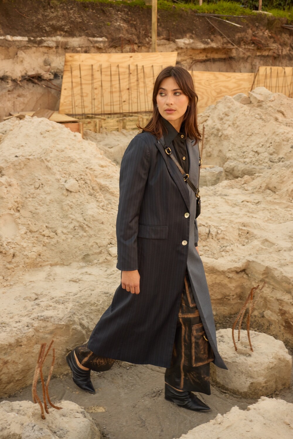 Double Trouble Coat Combinación 1
