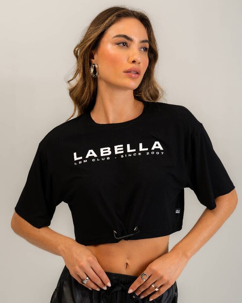 REMERA TOP NEGRO Negro