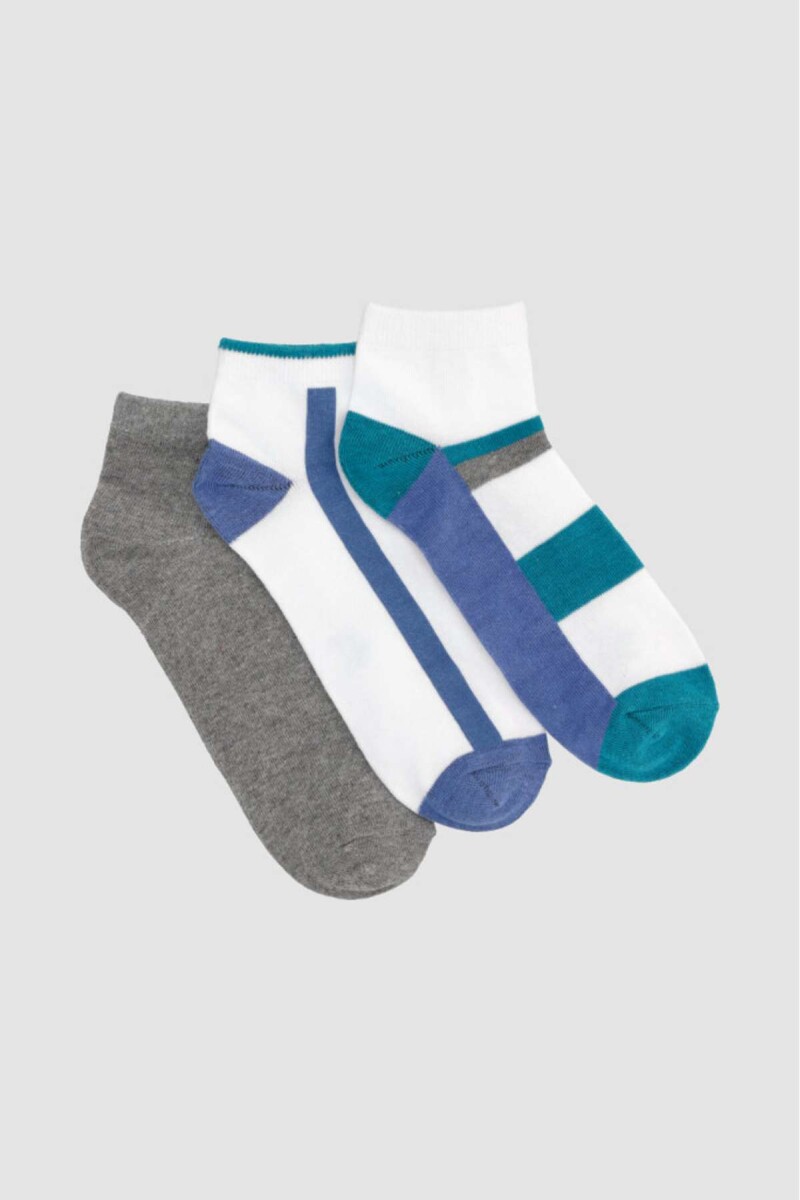 Pack x 3 cortas diseño deportivas - Variante 40 