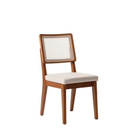 SILLA DE COMEDOR MADERA BLANCO BENNETT