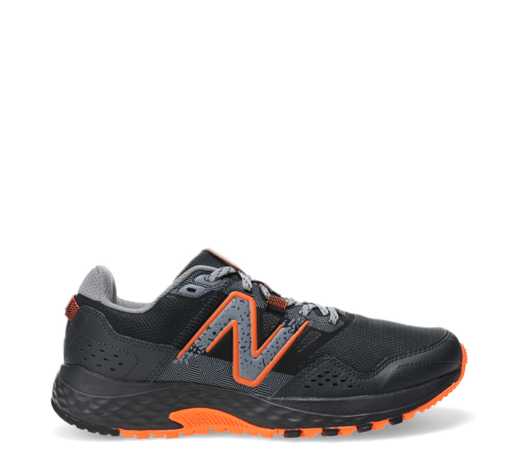 Trail Running Course Negro/Gris/Naranja