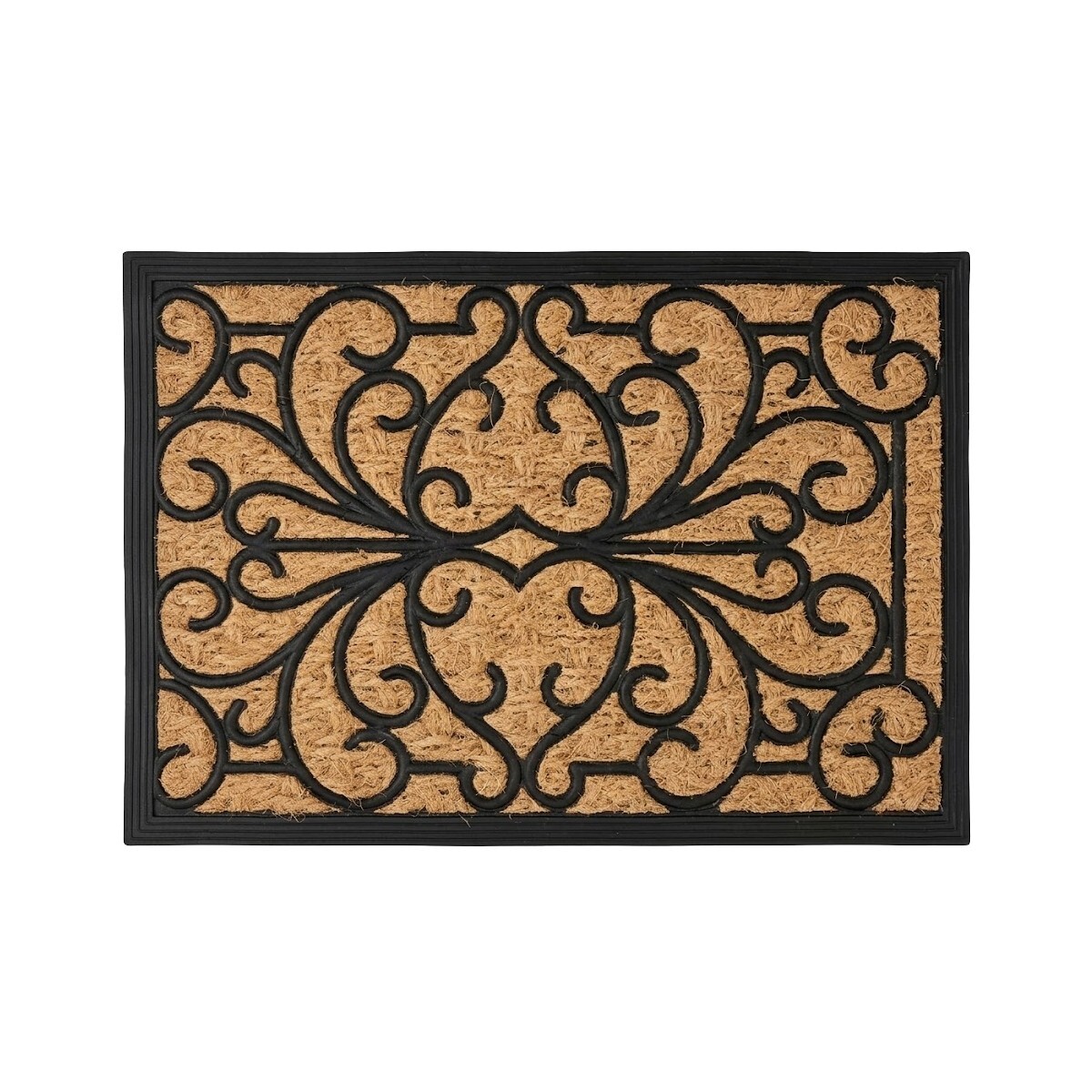 ALFOMBRA ENTRADA COCO/GOMA SALLY 40X60CM 