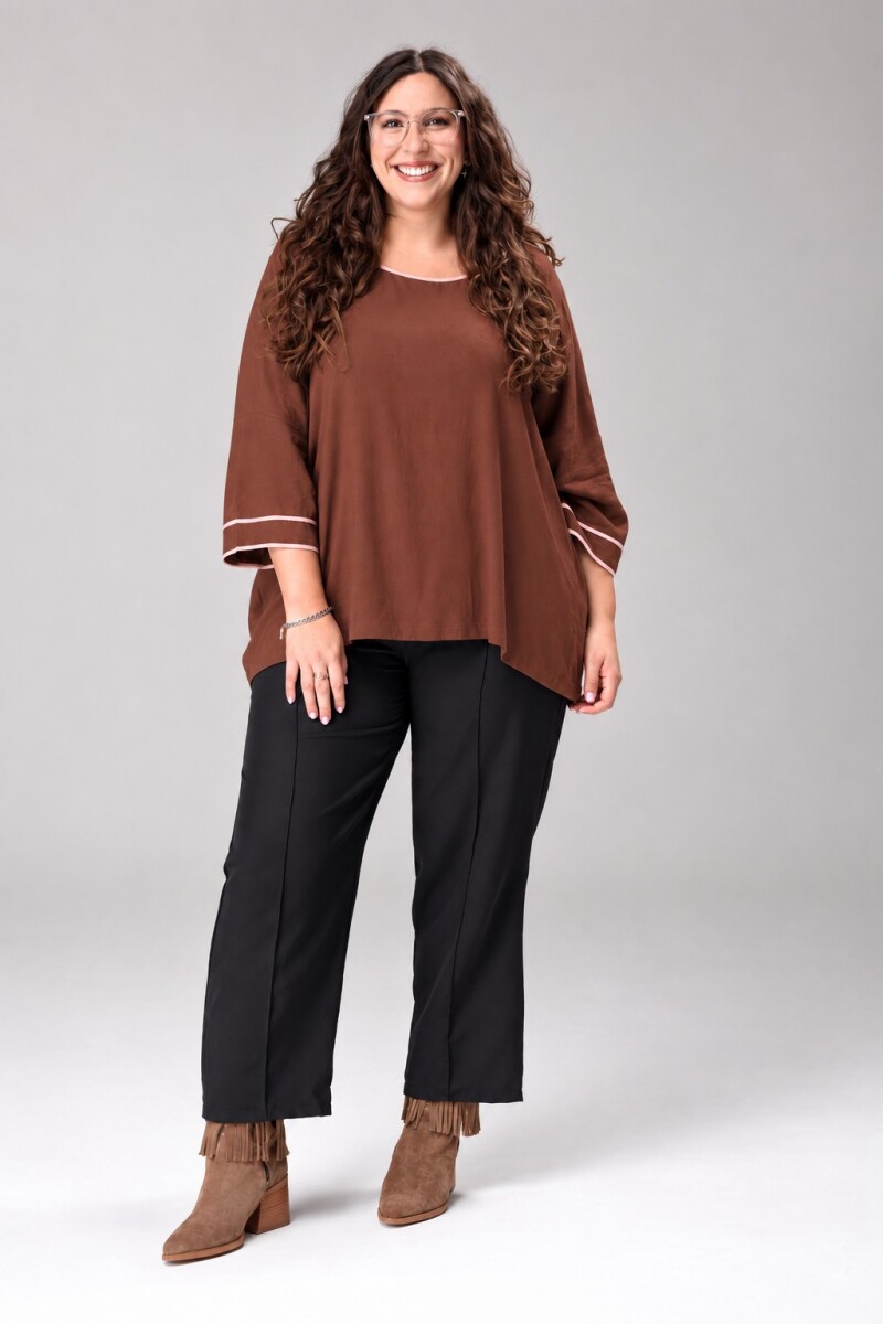 Blusa Lula - Chocolate 