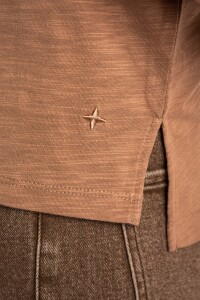 Remera Algodón Flame Mocha