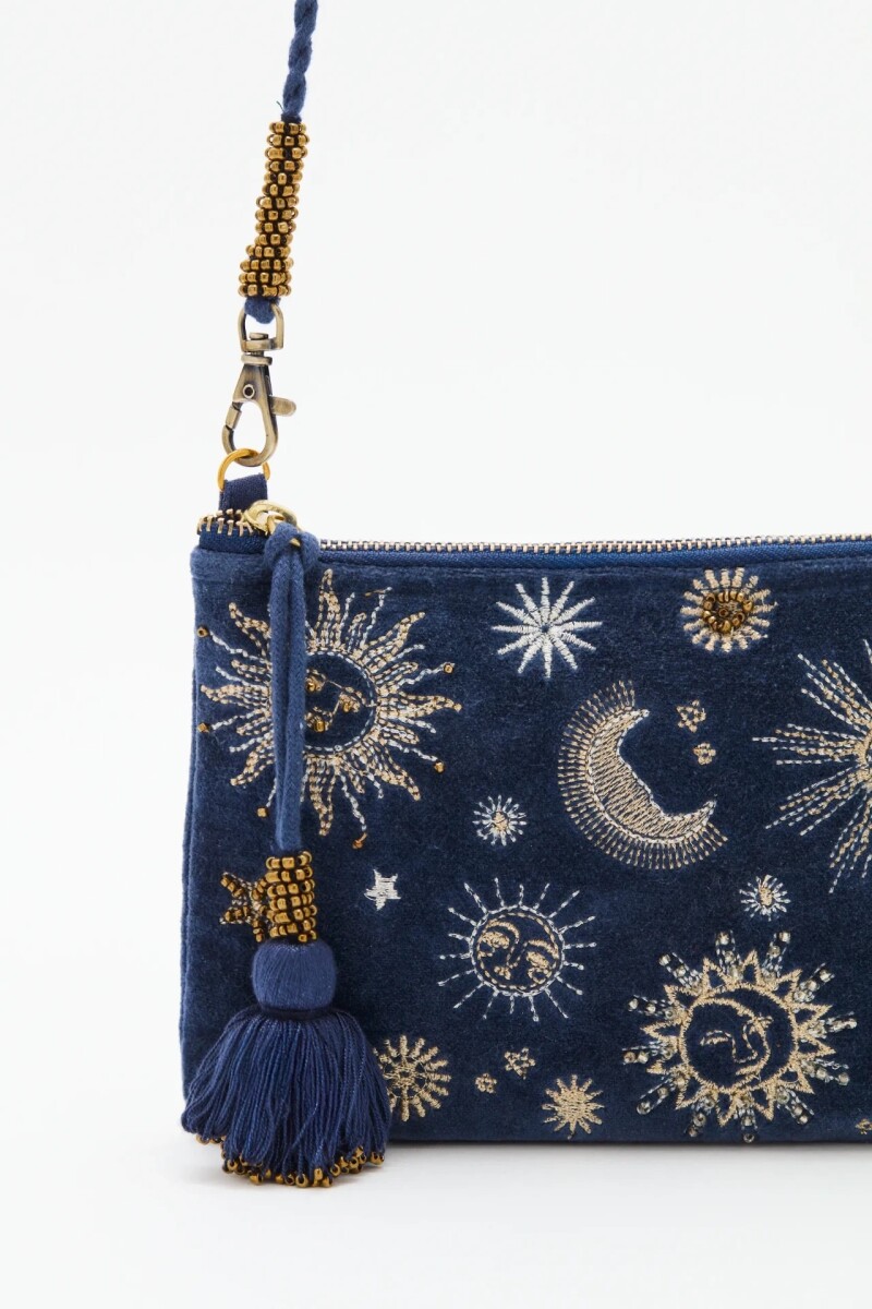 Cartera Mystic Moon Azul
