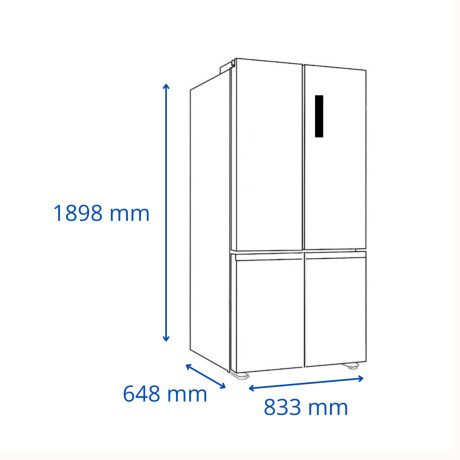 Heladera JAMES RJ470 Inverter 468 Litros Inox