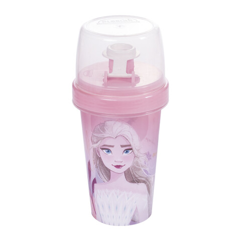 Vaso Milk Shake con Tapa Frozen 320 ml U