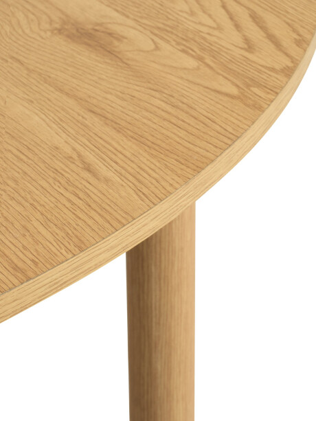 Mesa de comedor ALSTED Ø120 color roble Mesa de comedor ALSTED Ø120 color roble