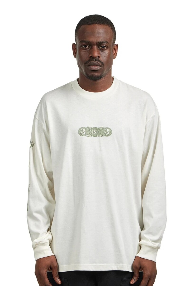 L/S 3 One 3 T-Shirt Crudo