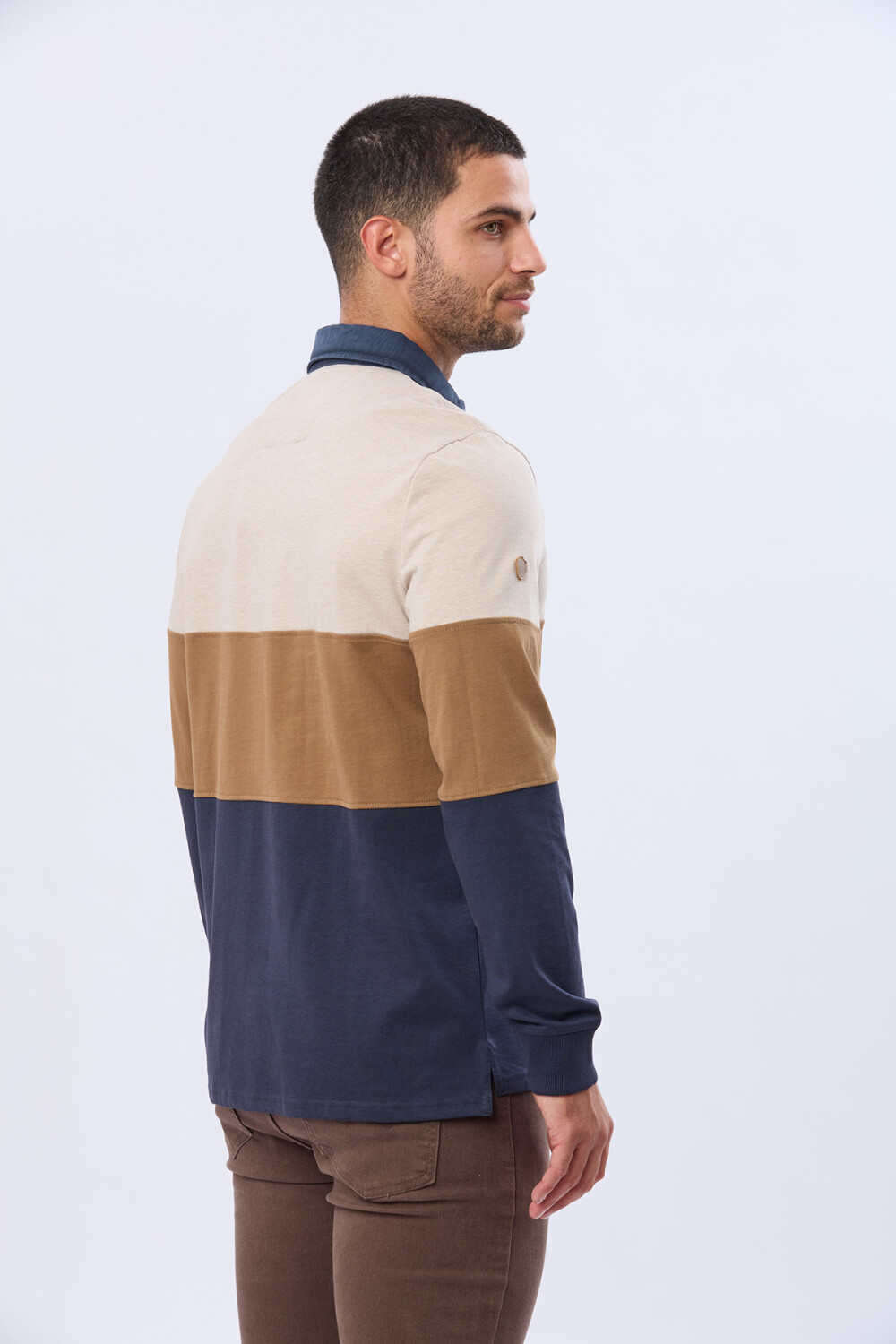 REMERA POLO DE ALGODÓN Beige
