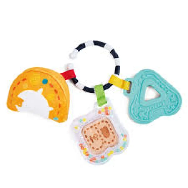 Colgante sensorial mordillo y sonajero ABC HAPE Colgante sensorial mordillo y sonajero ABC HAPE