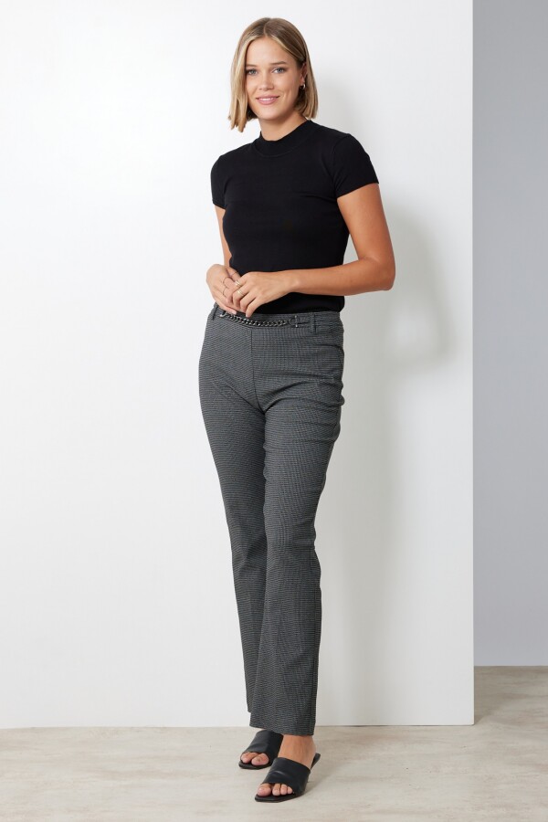 Pantalon Chain NEGRO/GRIS