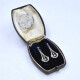 Caravanas Antiguas En Oro 18K, Platino Y Diamantes Caravanas Antiguas En Oro 18K, Platino Y Diamantes