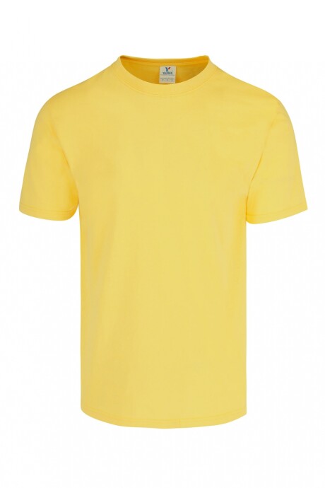 Camiseta a la base peso completo Amarillo canario