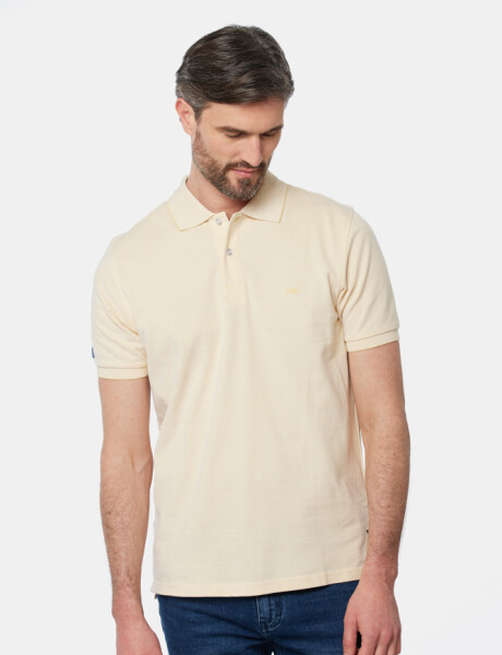 REMERA POLO LISA Amarillo