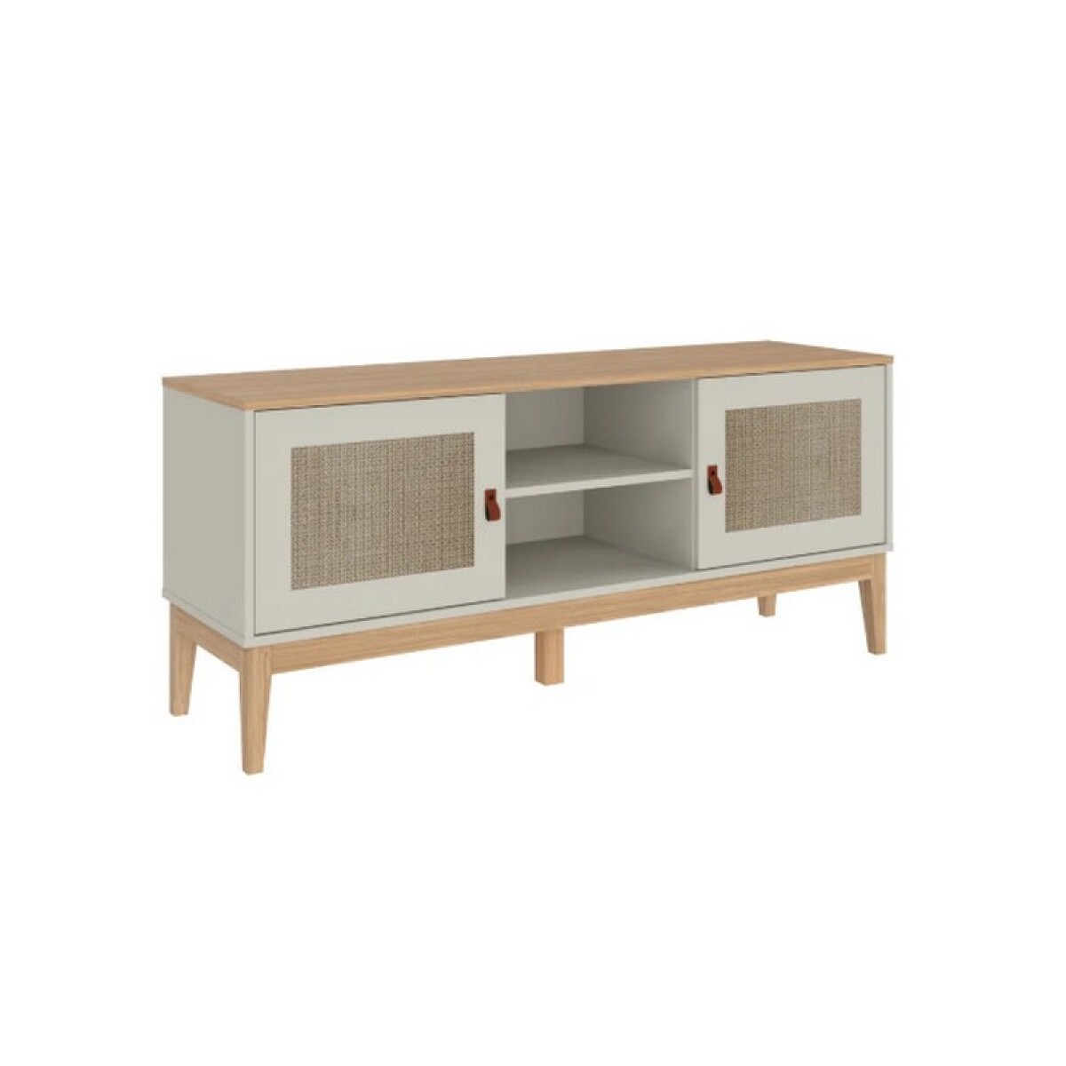 RACK 2 PUERTAS. 1,35 X 58 X 38,5 MILE OFF WHITE 