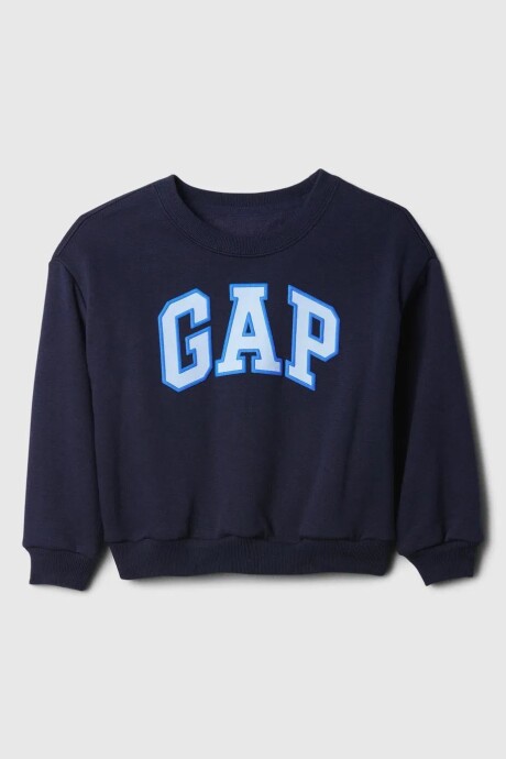 Buzo Deportivo Logo Gap Oversized Toddler Niño Tapestry Navy