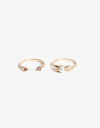 Sets Anillos Metal Set De Anillos - Dorado