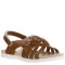 Sandalias de Niña MINI Miss Carol MAIA trenzada Tan