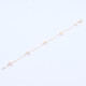 Pulsera oro 18 k y 5 perlas de cultivo. Pulsera oro 18 k y 5 perlas de cultivo.