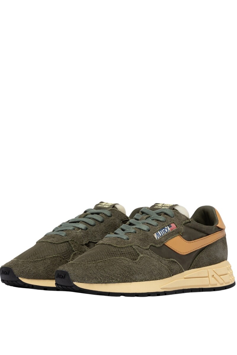 REELWIND LOW MAN SUEDE/NET KHA Beige