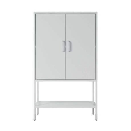 APARADOR 2P ALTO METAL BLANCO OLIVIA