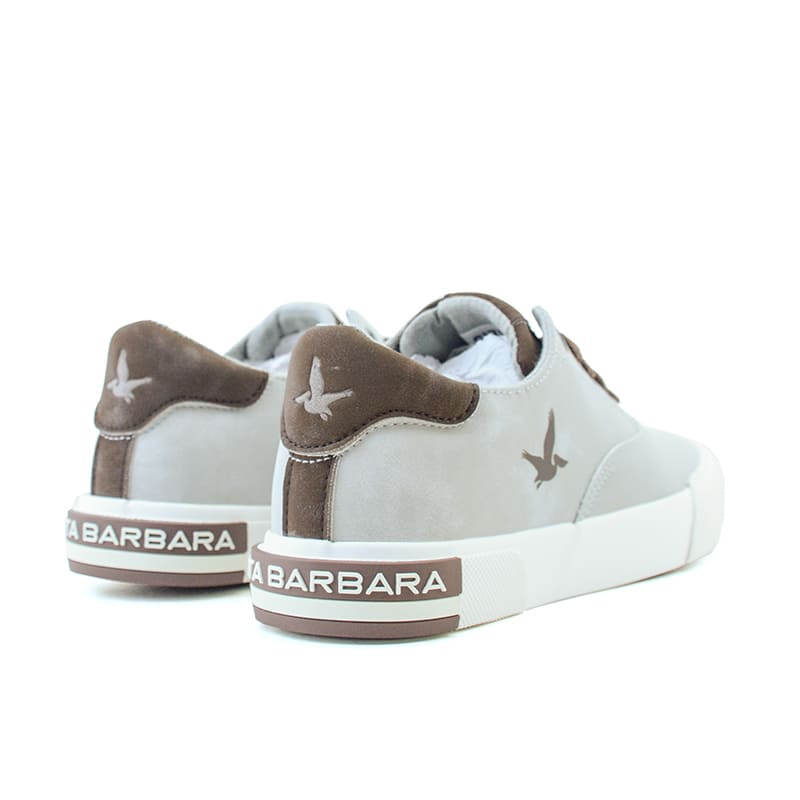 Championes Santa Barbara NAUTICAL PU W de Mujer - NAUTICAL PU W Gris